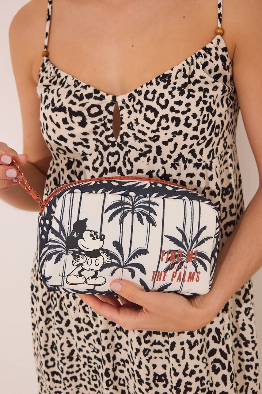 Kozmetická taška women'secret MICKEY čierna farba, 4849282