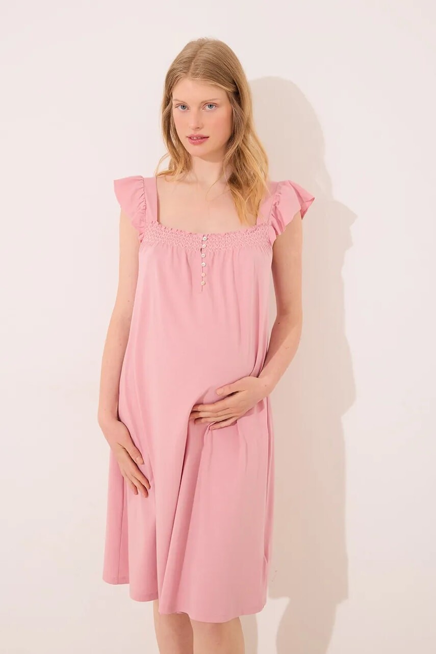 Nočná košeľa women'secret ružová farba, 3639175