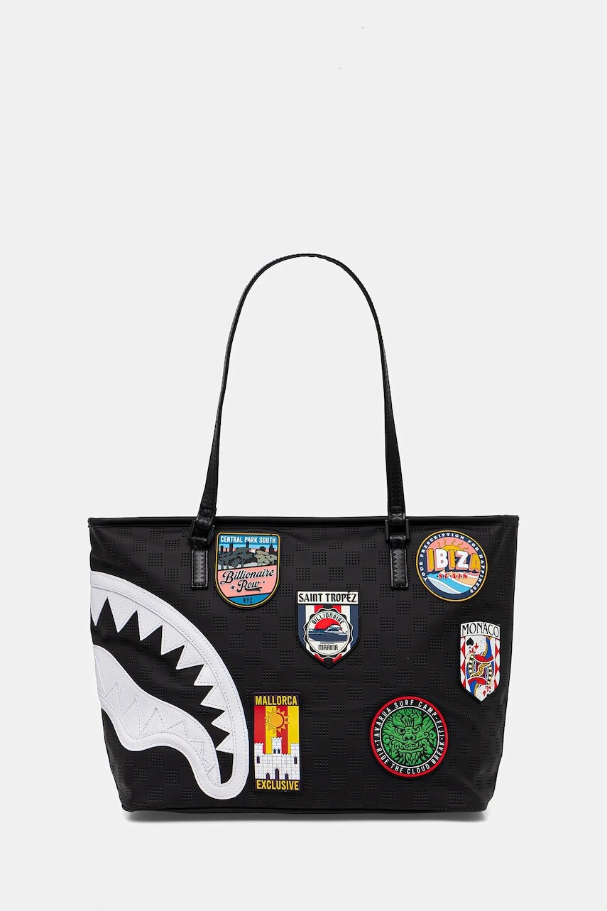Kabelka Sprayground čierna farba, 910T7434NSZ