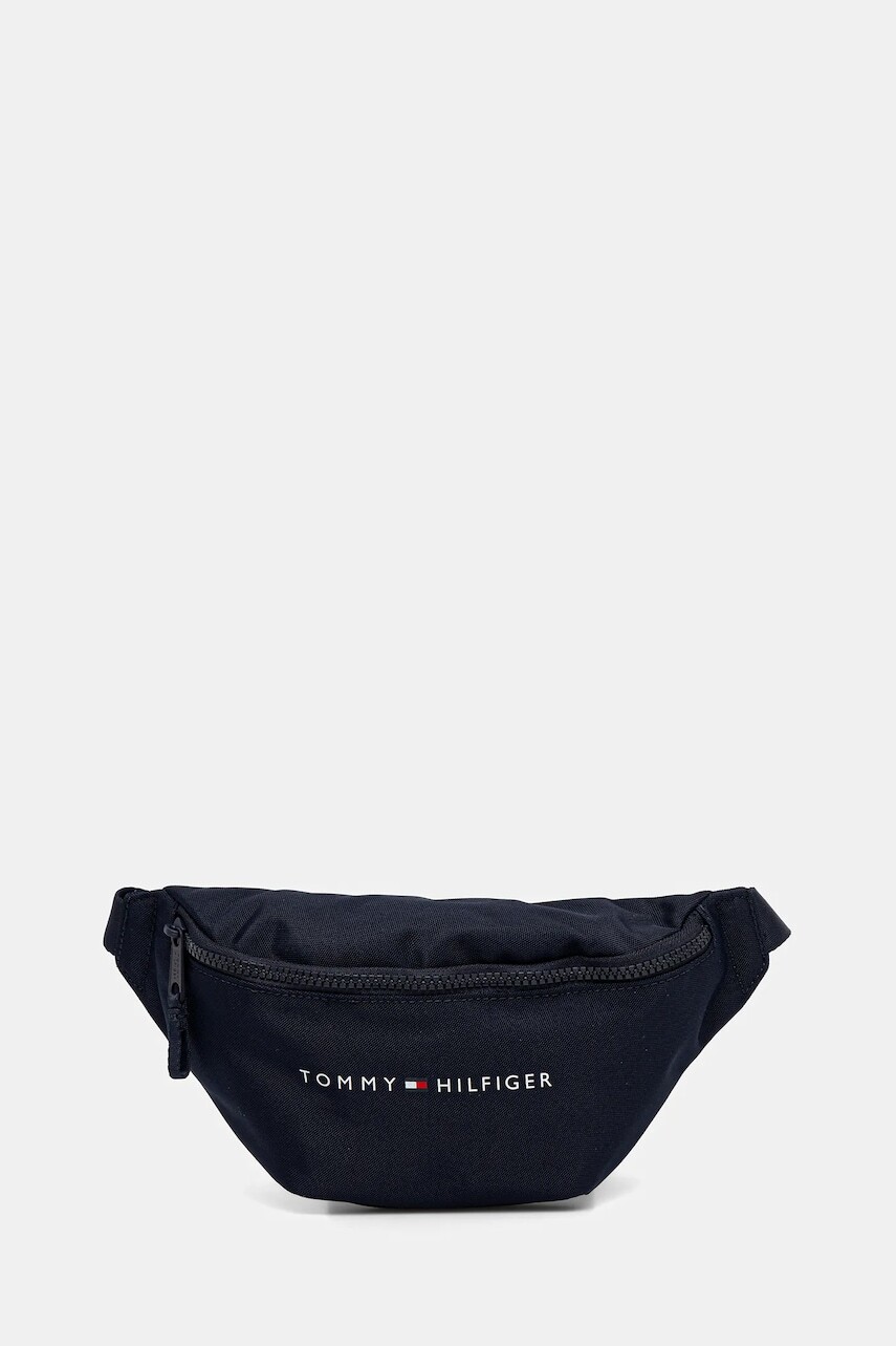 Detská ľadvinka Tommy Hilfiger tmavomodrá farba, AU0AU01614