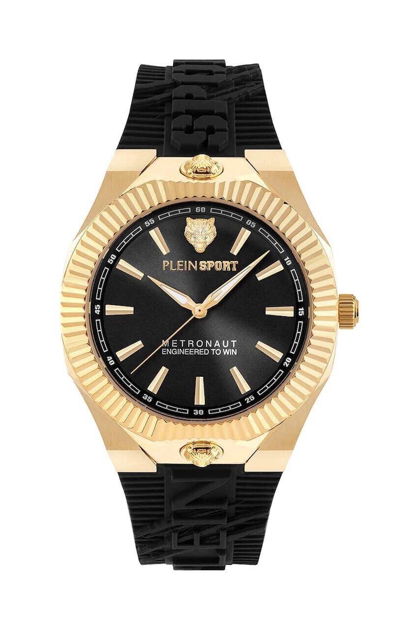 Hodinky PLEIN SPORT METRONAUT 42 MM pánske, čierna farba, PSCGA0325