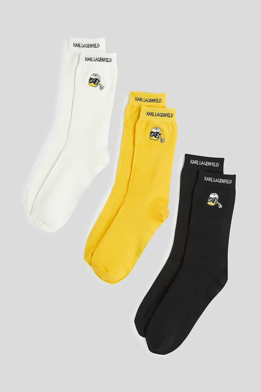 Ponožky Karl Lagerfeld KL X DISNEY 3-pak viac farieb, A3W47053