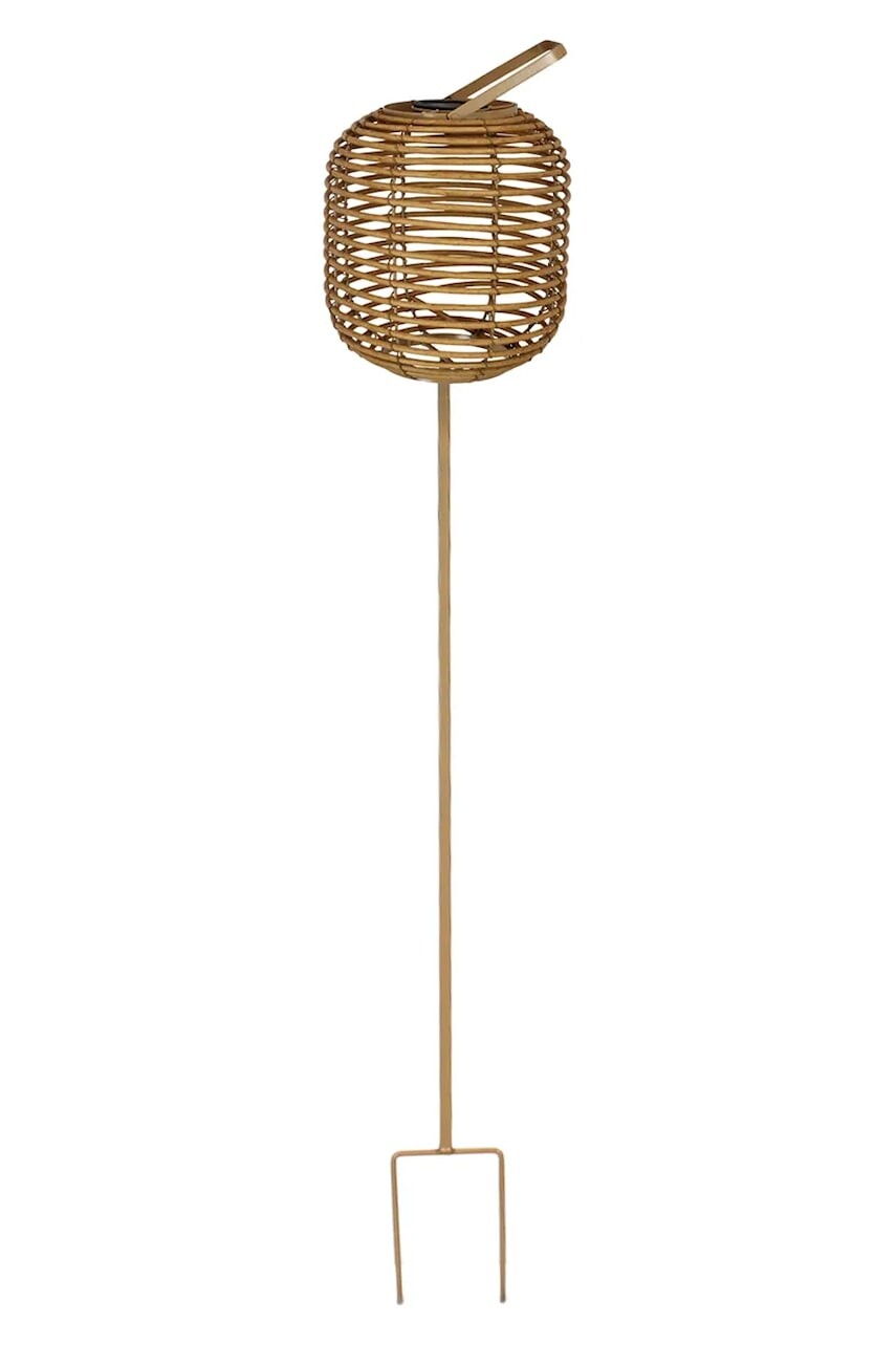 Záhradný lampáš home & lifestyle béžová farba