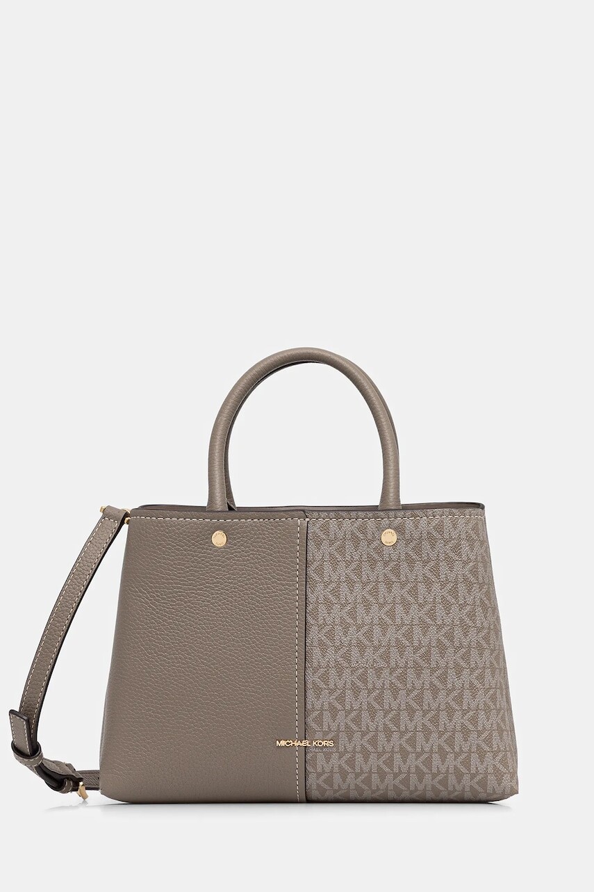 Kabelka MICHAEL Michael Kors FLORA béžová farba, 30T5GFFS2B