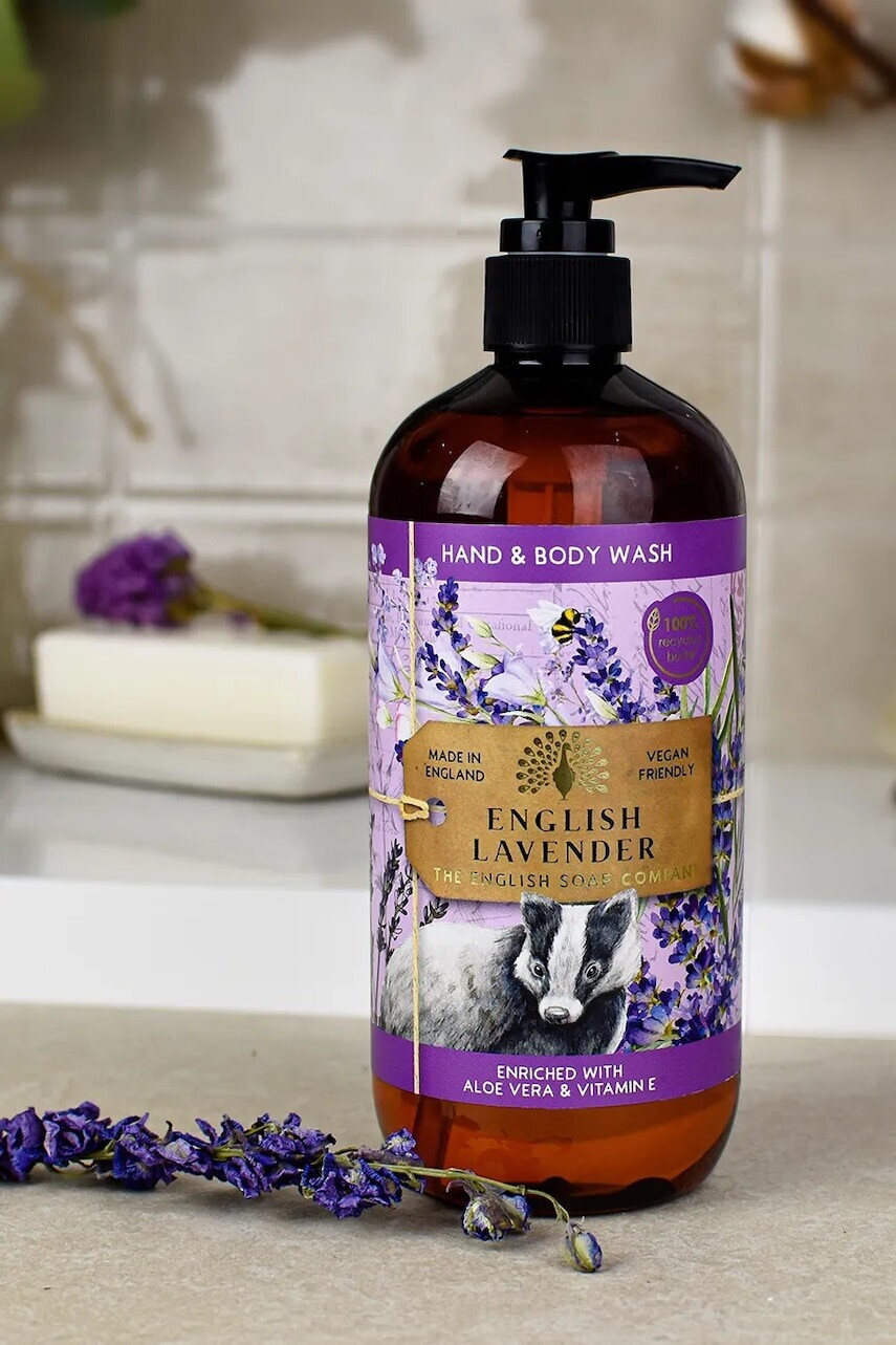 Tekuté mydlo The English Soap Company Lavender 500 ml viac farieb