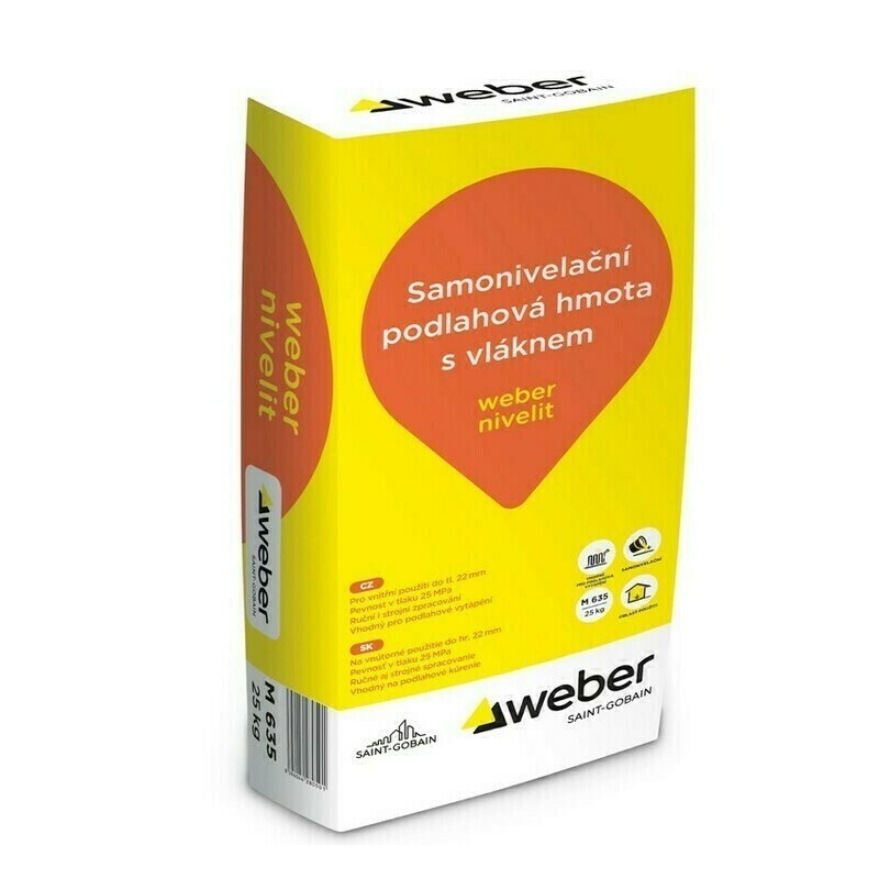 Zmes samonivelačná webernivelit