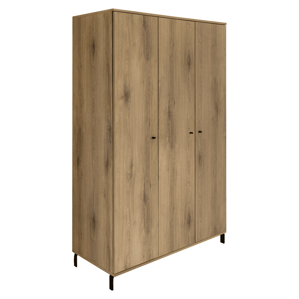 Skriňa, trojdverová, dub canela, DABLIN