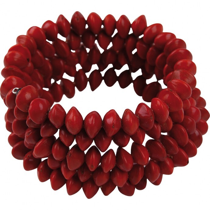 Bushman náramok Red Seed