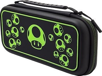 PDP Travel Case – Mushroom Plus Glow 1-Up – Nintendo Switch