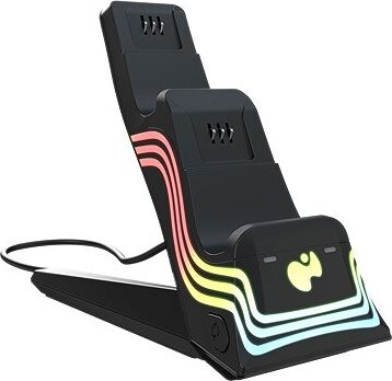 PDP Afterglow Wave Dual Charger - Black - Xbox