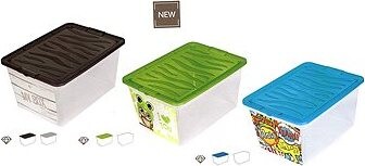 Branq Plastový kontajner s vekom Z-BOX 15l