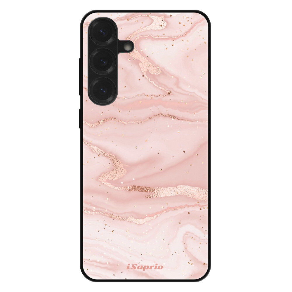 Lesklé puzdro Exclusive iSaprio - RoseGold Marble 10 - Samsung Galaxy S25+