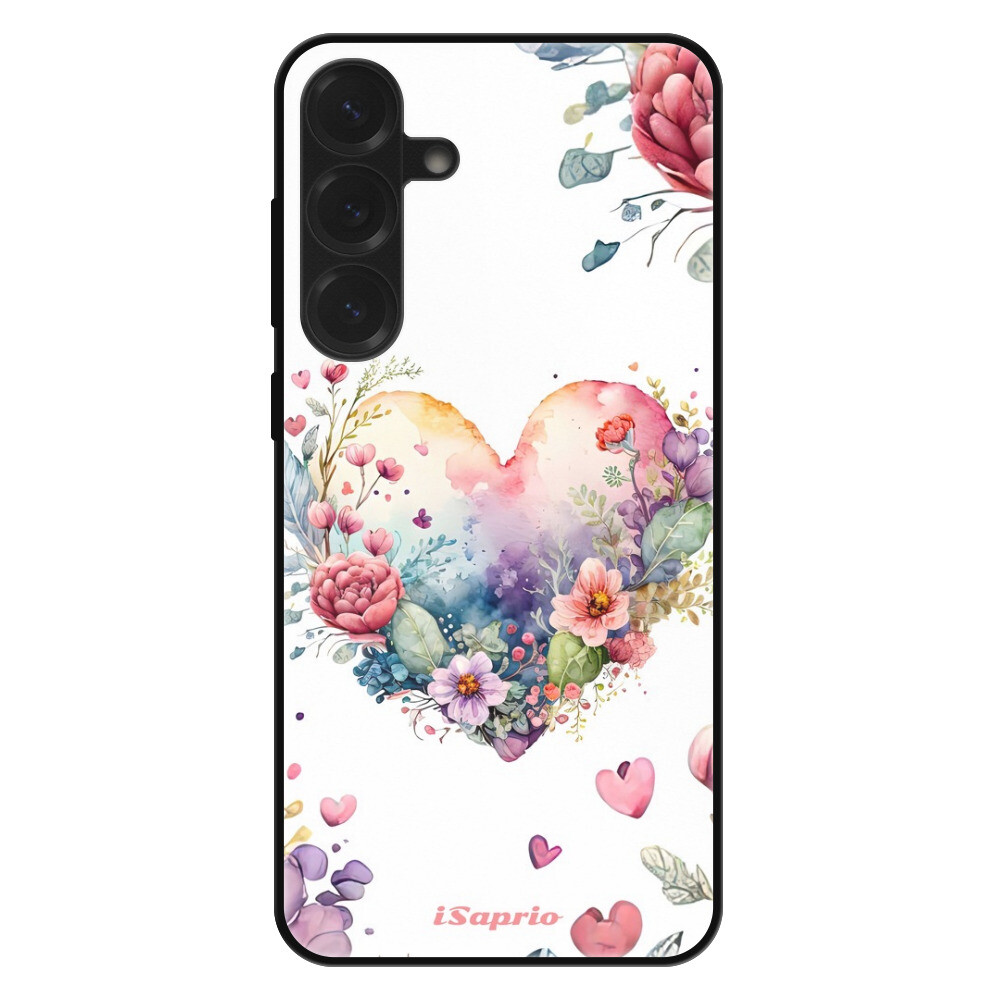 Lesklé puzdro Exclusive iSaprio - Floral Heart - Samsung Galaxy S25+