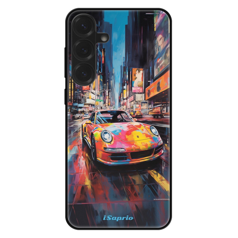 Lesklé puzdro Exclusive iSaprio - Abstract Porsche - Samsung Galaxy S25+
