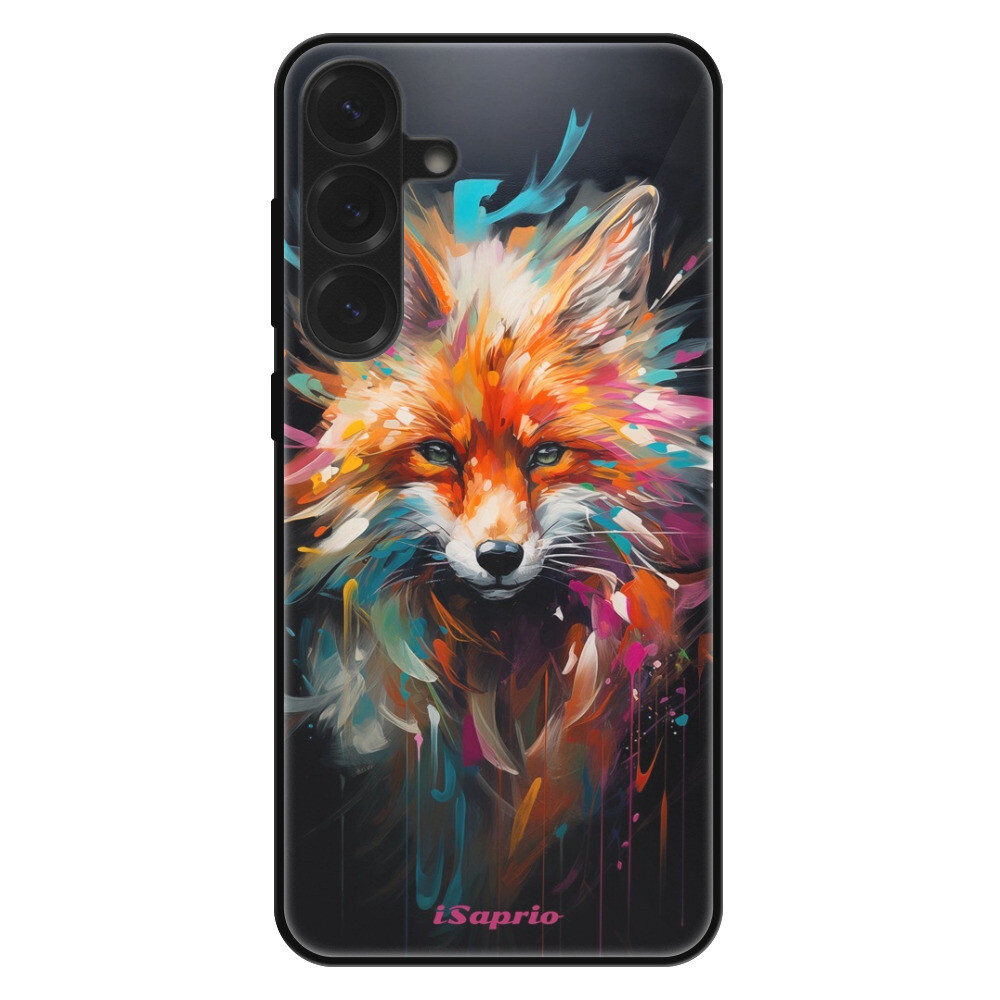 Lesklé puzdro Exclusive iSaprio - Neon Fox - Samsung Galaxy S25+