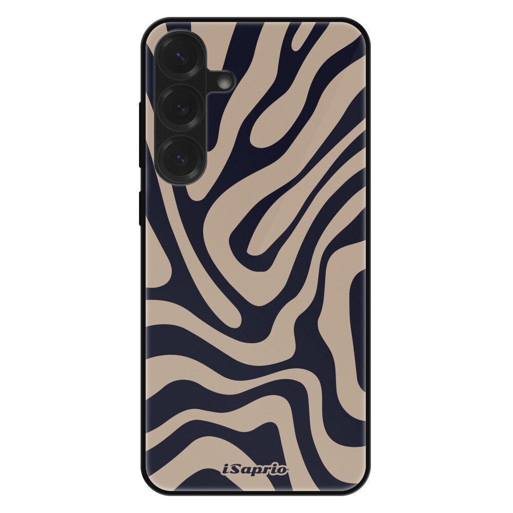 Lesklé puzdro Exclusive iSaprio - Zebra Black - Samsung Galaxy S25+