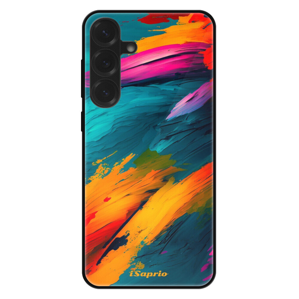 Lesklé puzdro Exclusive iSaprio - Blue Paint - Samsung Galaxy S25+