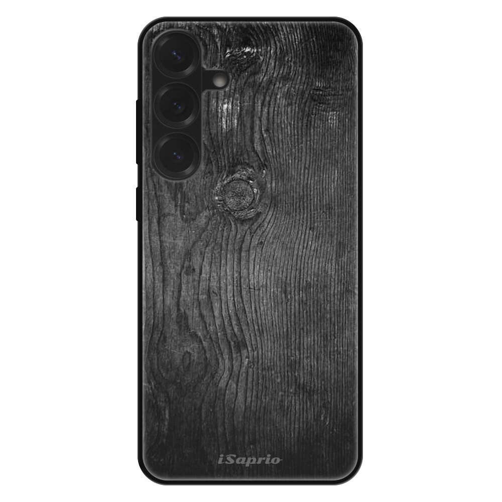 Lesklé puzdro Exclusive iSaprio - Black Wood 13 - Samsung Galaxy S25+