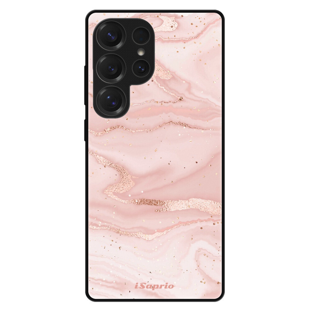 Lesklé puzdro Exclusive iSaprio - RoseGold Marble 10 - Samsung Galaxy S25 Ultra