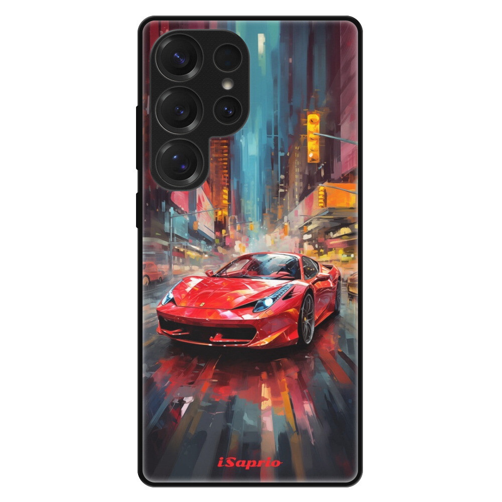 Lesklé puzdro Exclusive iSaprio - Ferrari - Samsung Galaxy S25 Ultra