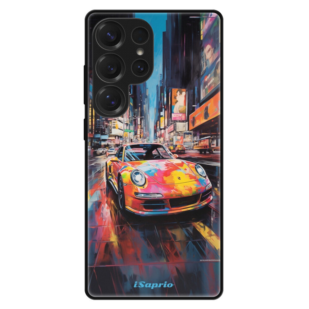 Lesklé puzdro Exclusive iSaprio - Abstract Porsche - Samsung Galaxy S25 Ultra