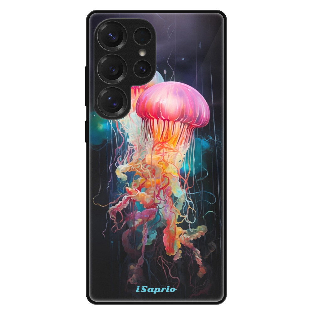 Lesklé puzdro Exclusive iSaprio - Abstract Jellyfish - Samsung Galaxy S25 Ultra