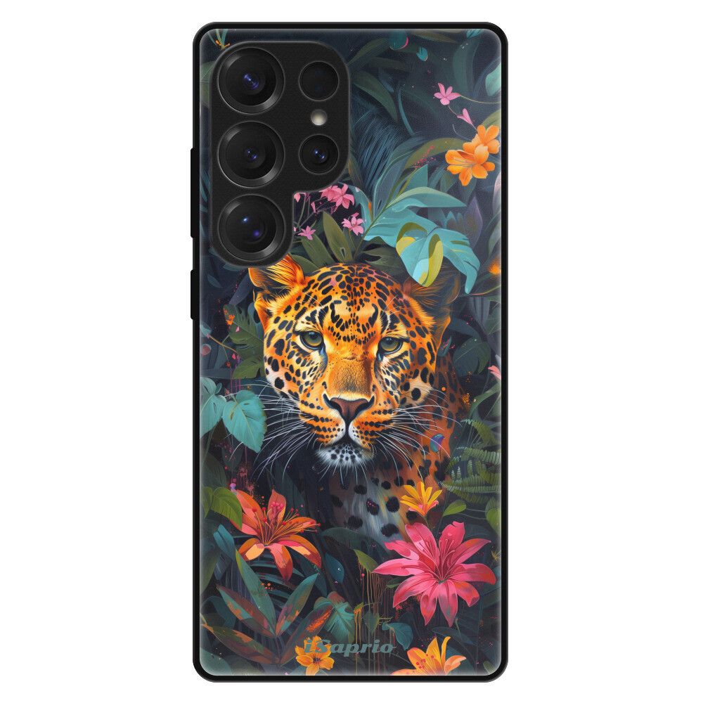 Lesklé puzdro Exclusive iSaprio - Flower Jaguar - Samsung Galaxy S25 Ultra