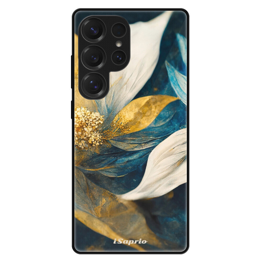 Lesklé puzdro Exclusive iSaprio - Gold Petals - Samsung Galaxy S25 Ultra