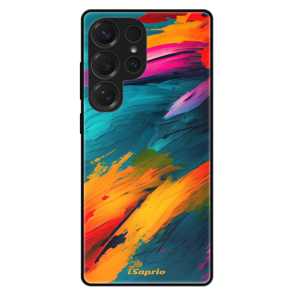 Lesklé puzdro Exclusive iSaprio - Blue Paint - Samsung Galaxy S25 Ultra