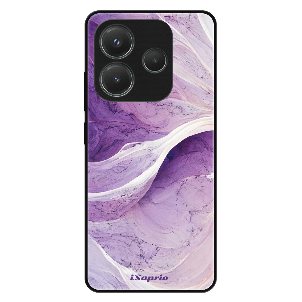 Lesklé puzdro Exclusive iSaprio - Purple Paint 10 - Xiaomi Redmi Note 14 5G