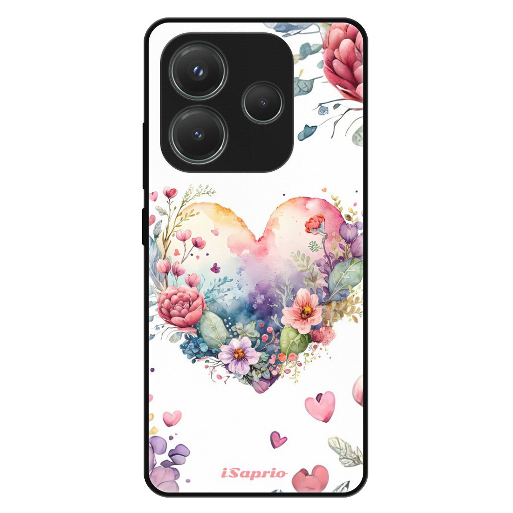 Lesklé puzdro Exclusive iSaprio - Floral Heart - Xiaomi Redmi Note 14 5G