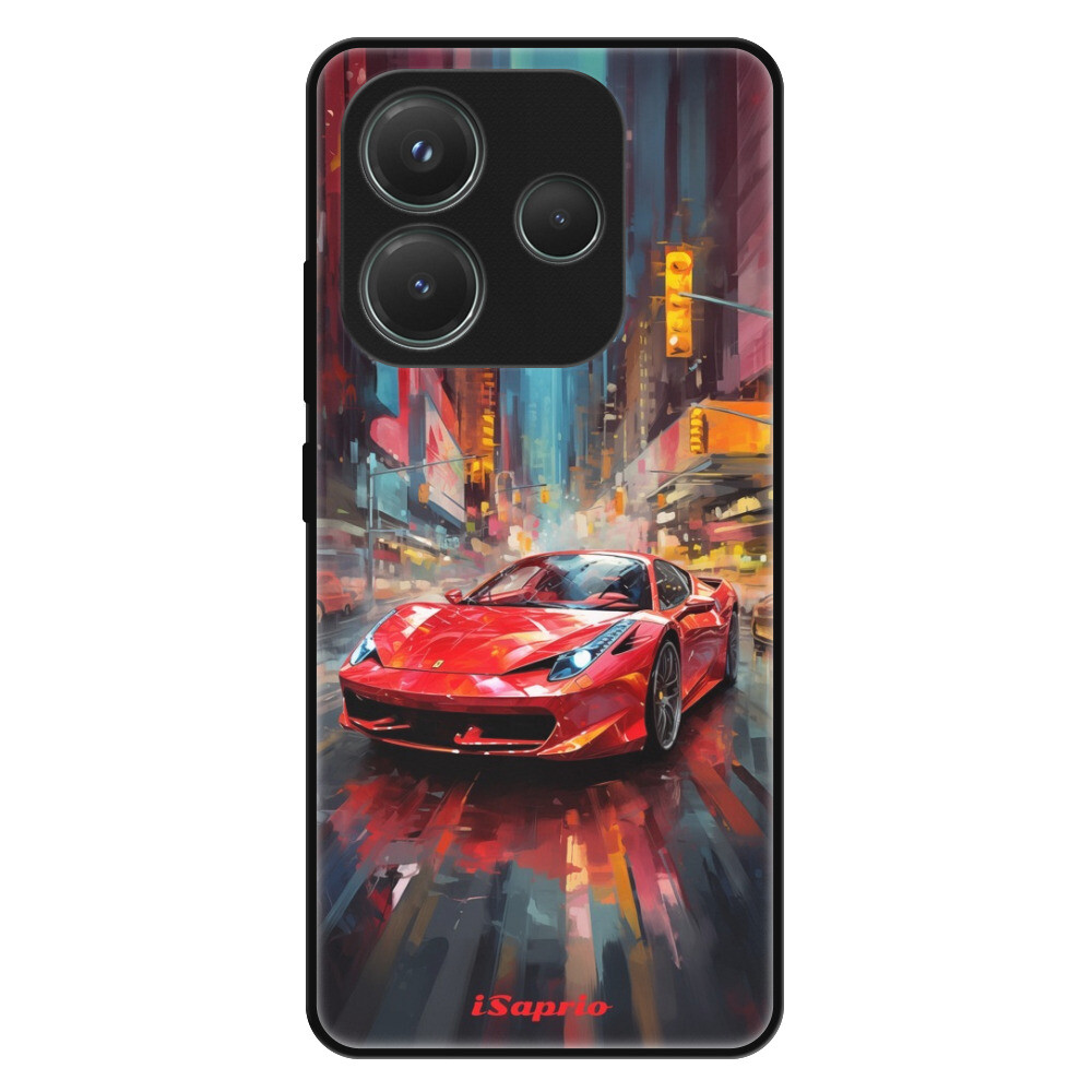 Lesklé puzdro Exclusive iSaprio - Ferrari - Xiaomi Redmi Note 14 5G
