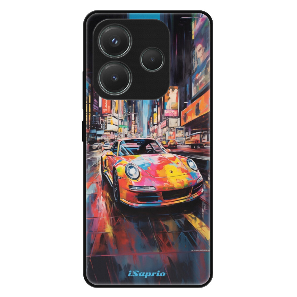 Lesklé puzdro Exclusive iSaprio - Abstract Porsche - Xiaomi Redmi Note 14 5G
