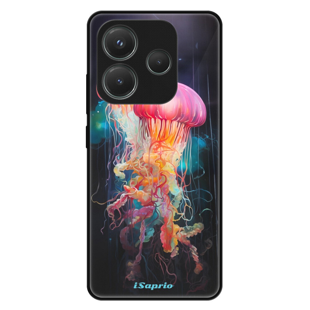 Lesklé puzdro Exclusive iSaprio - Abstract Jellyfish - Xiaomi Redmi Note 14 5G