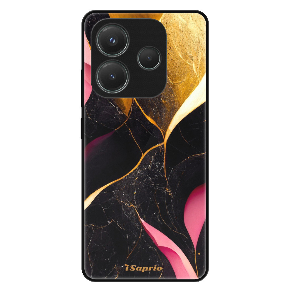 Lesklé puzdro Exclusive iSaprio - Gold Pink Marble - Xiaomi Redmi Note 14 5G