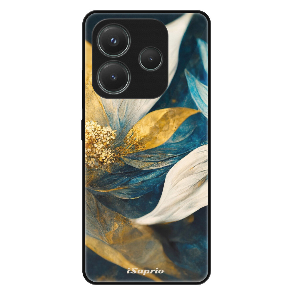 Lesklé puzdro Exclusive iSaprio - Gold Petals - Xiaomi Redmi Note 14 5G