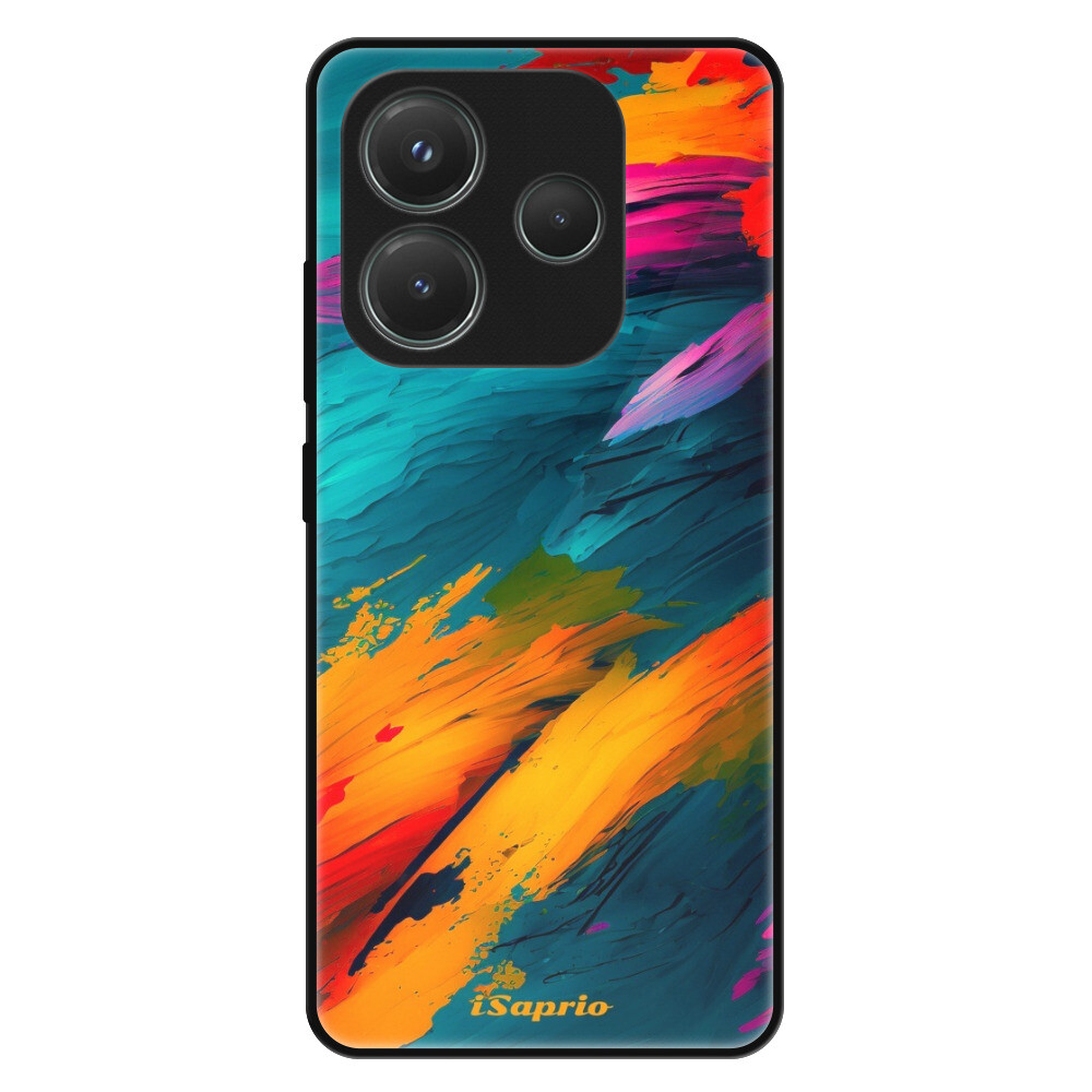 Lesklé puzdro Exclusive iSaprio - Blue Paint - Xiaomi Redmi Note 14 5G