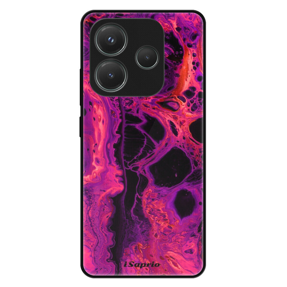 Lesklé puzdro Exclusive iSaprio - Abstract Dark 01 - Xiaomi Redmi Note 14 5G