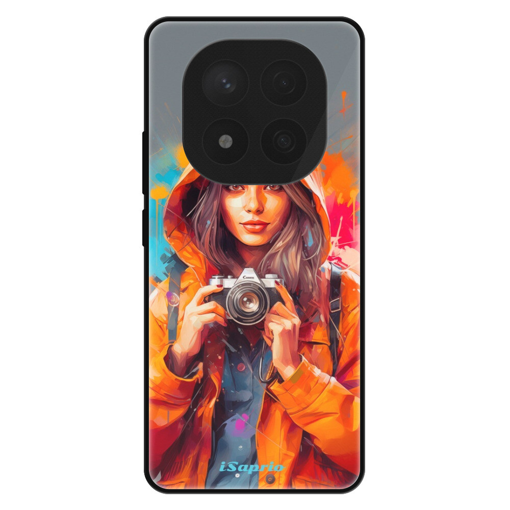 Lesklé puzdro Exclusive iSaprio - Girl with Camera - Xiaomi Redmi Note 14 Pro 5G/14 Pro+ 5G