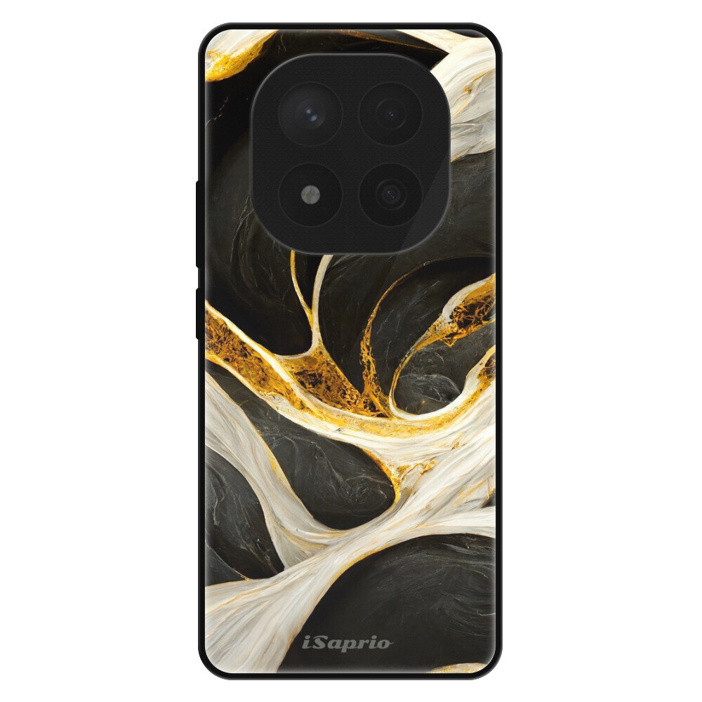 Lesklé puzdro Exclusive iSaprio - Black and Gold - Xiaomi Redmi Note 14 Pro 5G/14 Pro+ 5G