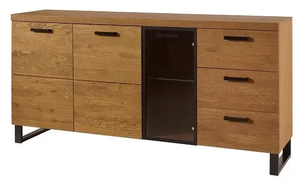 Komoda Pratto 47 180 cm z masivu dub Rustikal