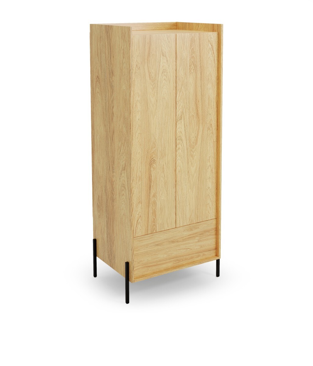 Šatníková skriňa Mobius 2D hickory dub