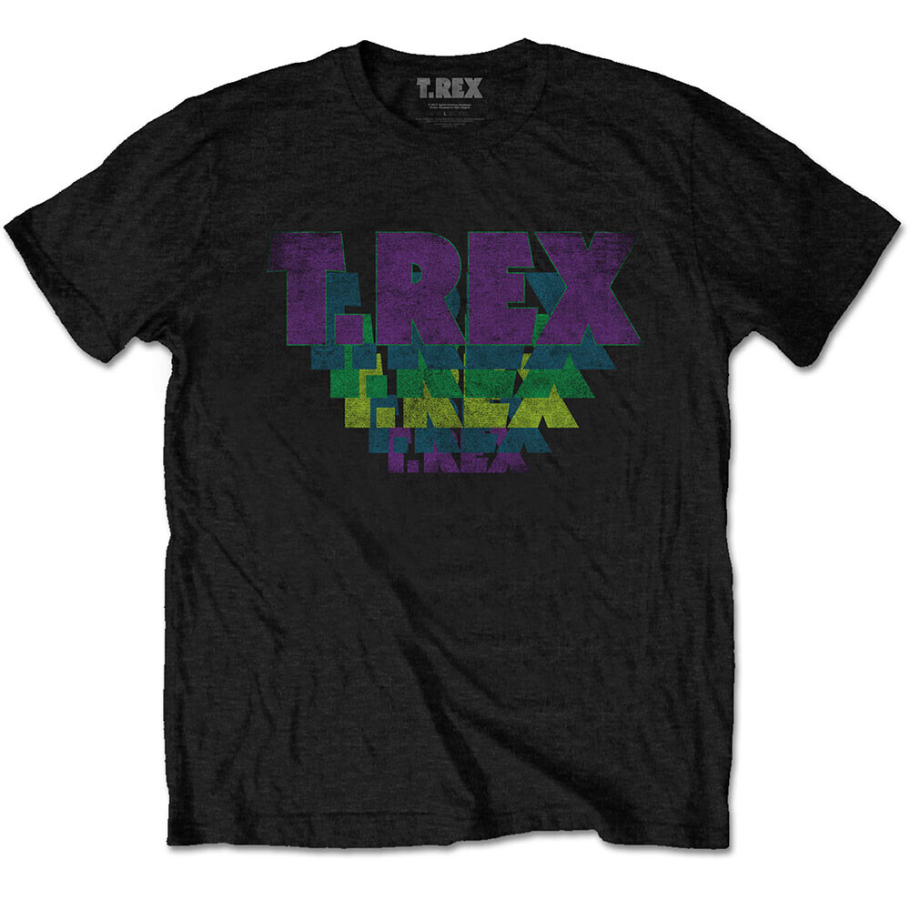 T. Rex tričko Stacked Logo Čierna S