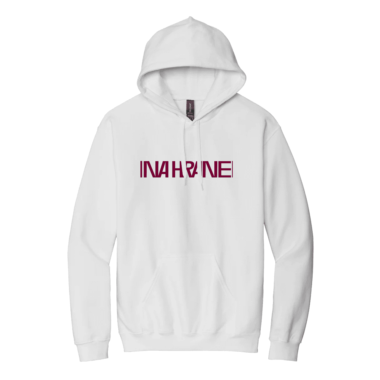 Moja Reč mikina Delik & Bengerer - Na Hrane PURPLE Biela S