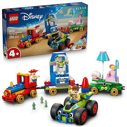 LEGO® │ Disney 43264 Slávnostný vláčik a Autíčko z Toy Story