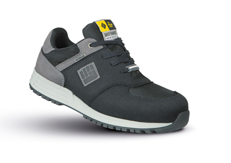 URBAN ESD S3 SRC poltopánka 47 čierna/sivá