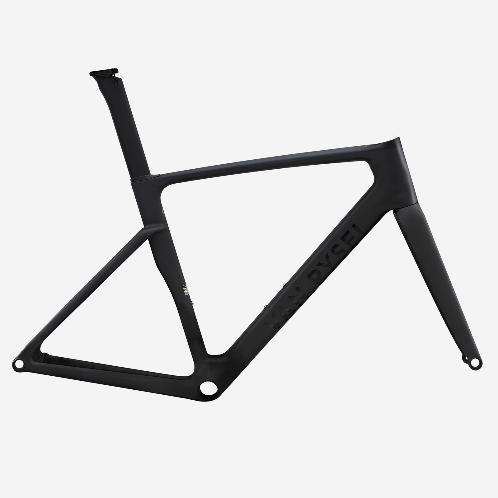Rámová sada na bicykel RCR PRO surový karbón