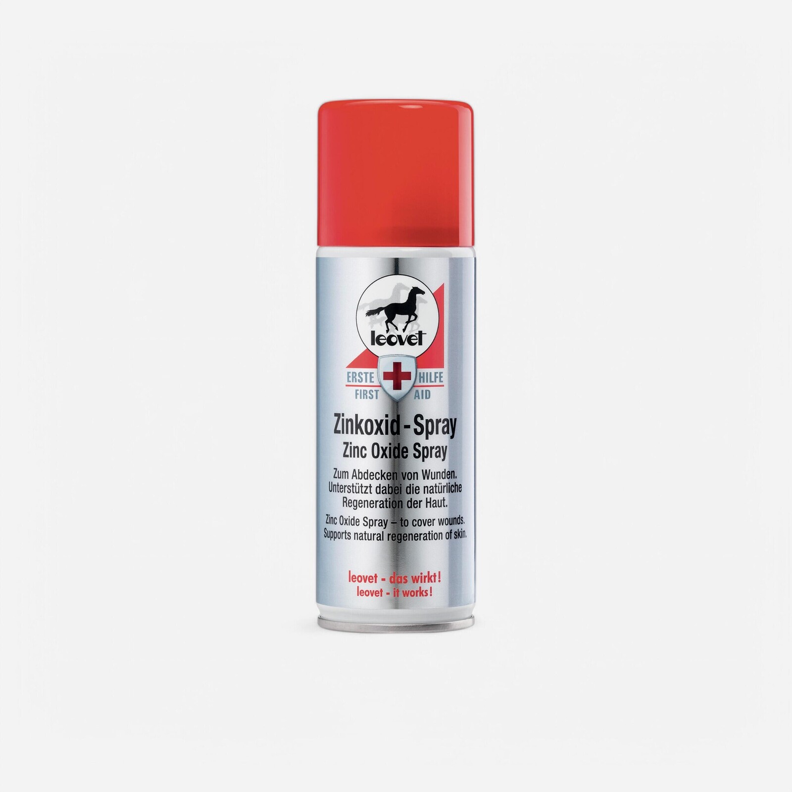 Dezinfekčný zinkový sprej Leovet na prvú pomoc pre kone a poníky 200 ml