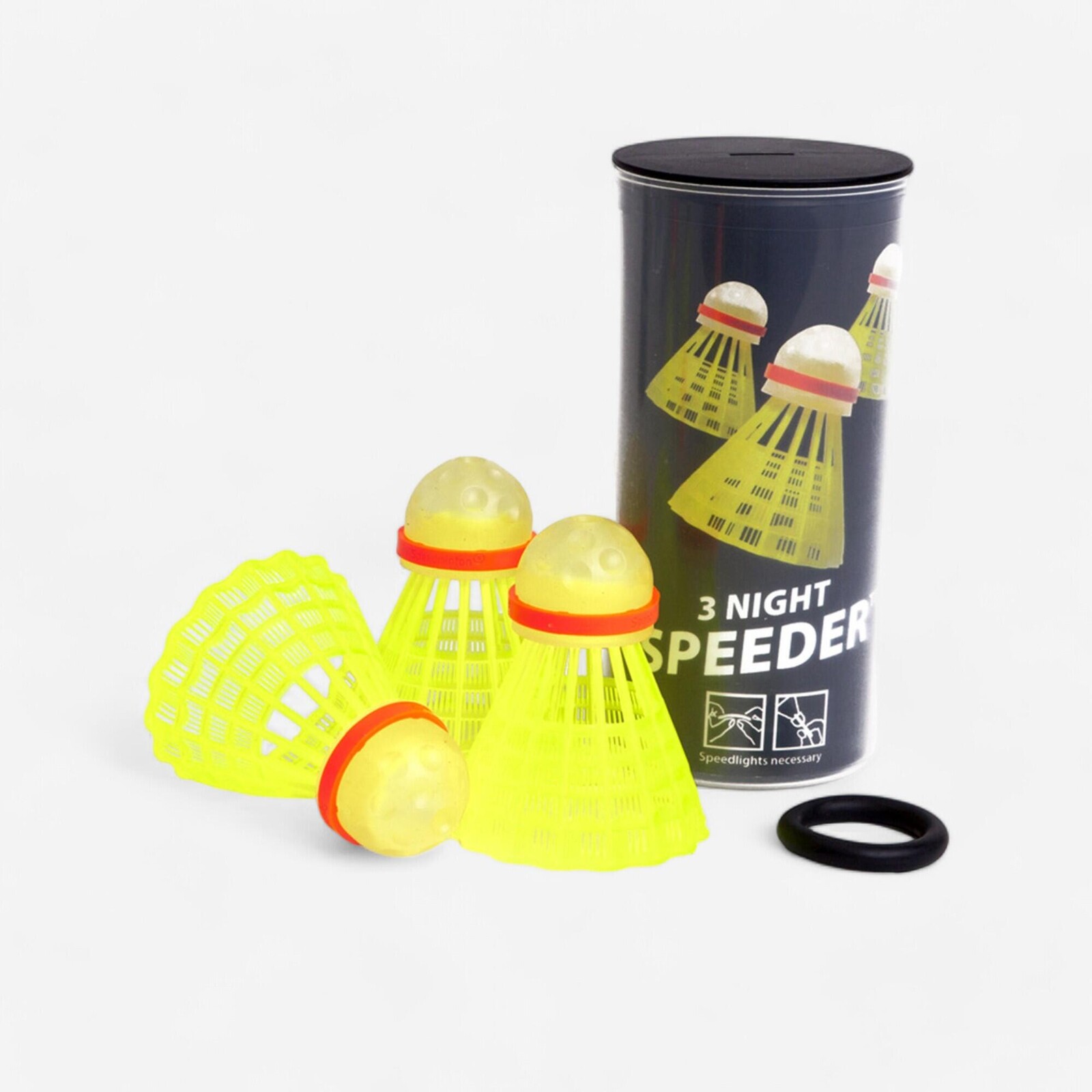 Svietiace košíky na crossminton