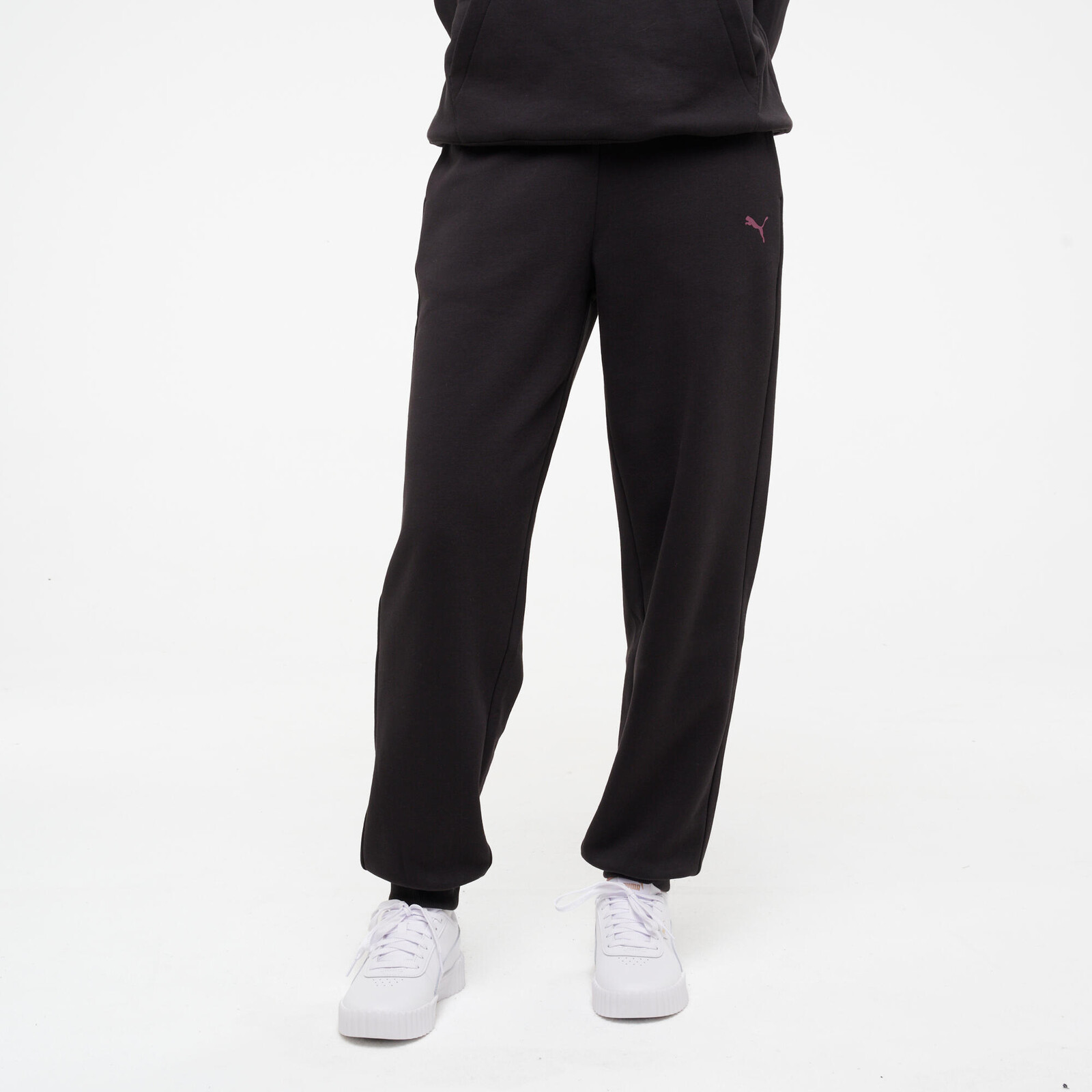 Puma dámske tepláky čierne
